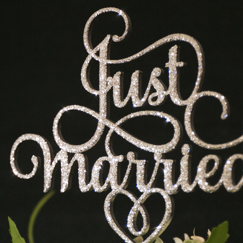 ケーキトッパー 《 just married 》