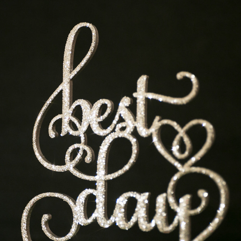 ウェディングケーキトッパー Best Day Ever